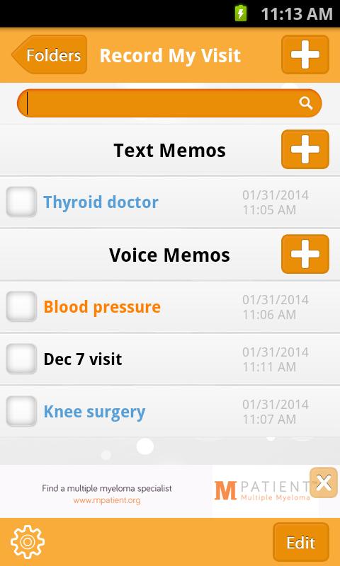 Chemo Brain Doc Notes FREE