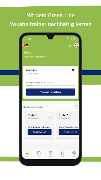 Green Line Vokabeltrainer
