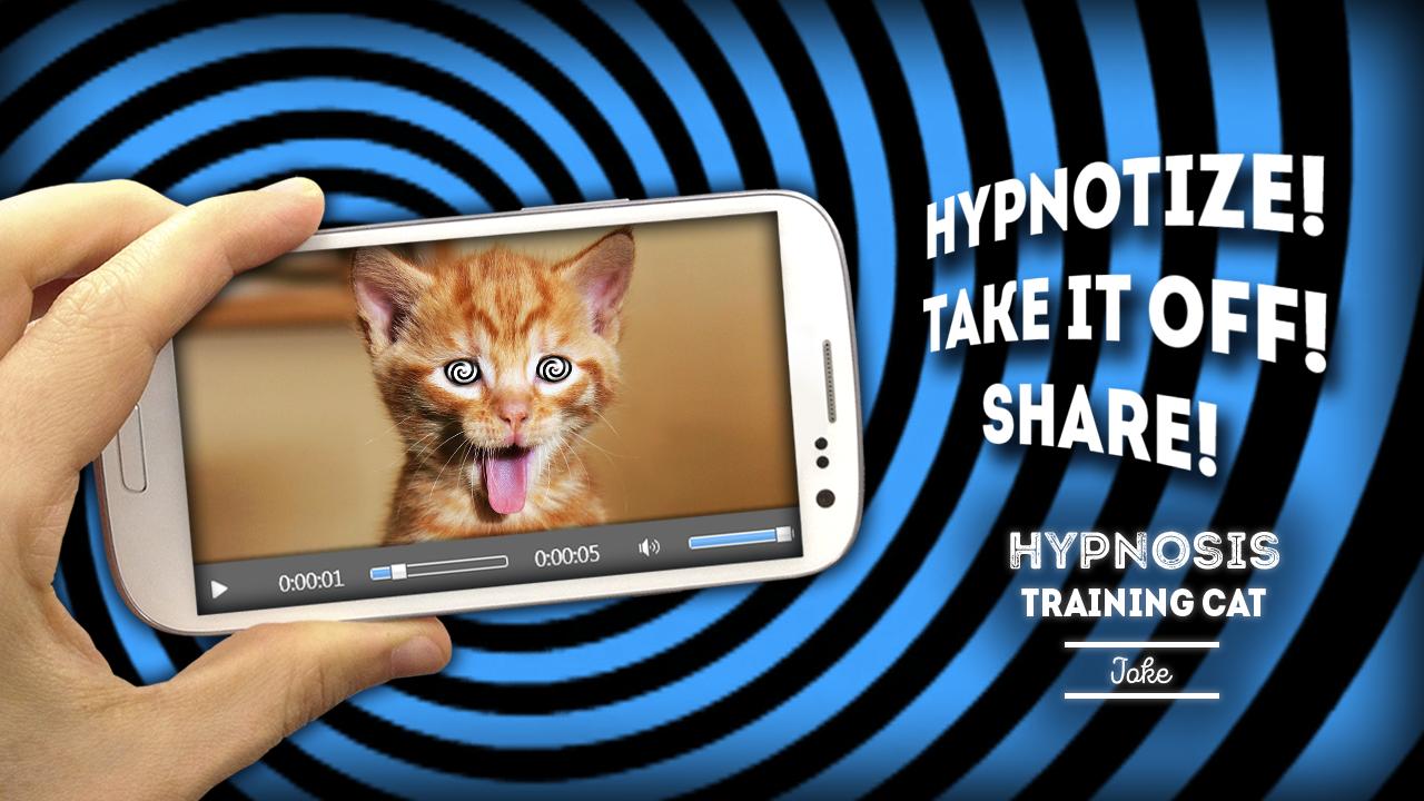 Hypnosis: training cat joke