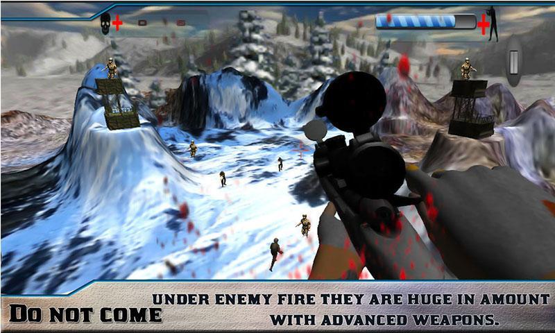 Mountain Sniper Call Army Duty