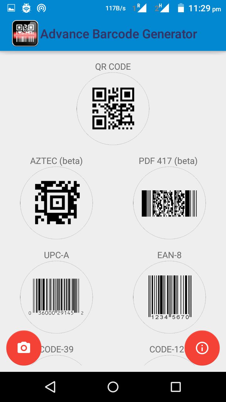 Advance Barcode Generator