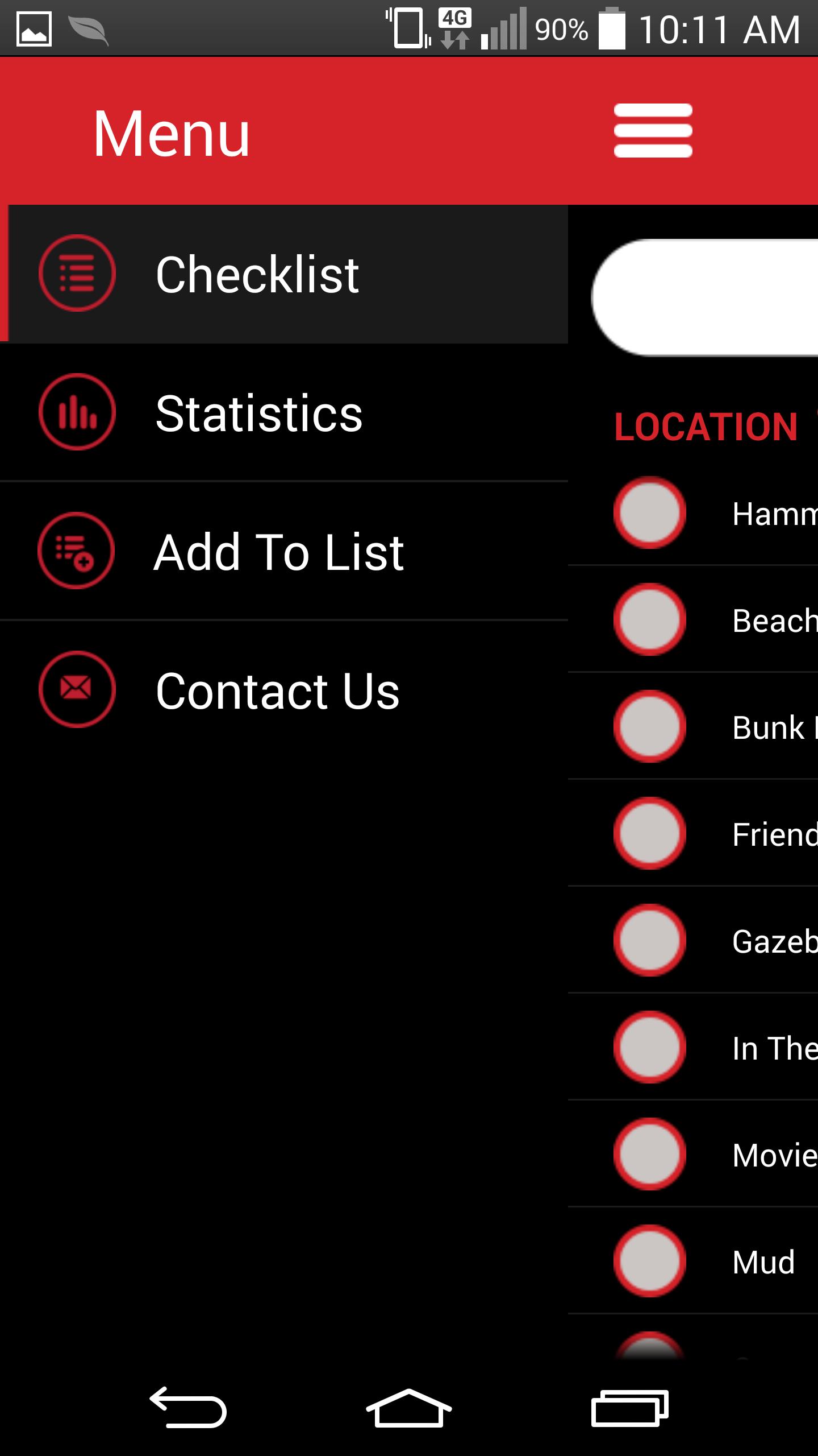 Where: The Sex List App