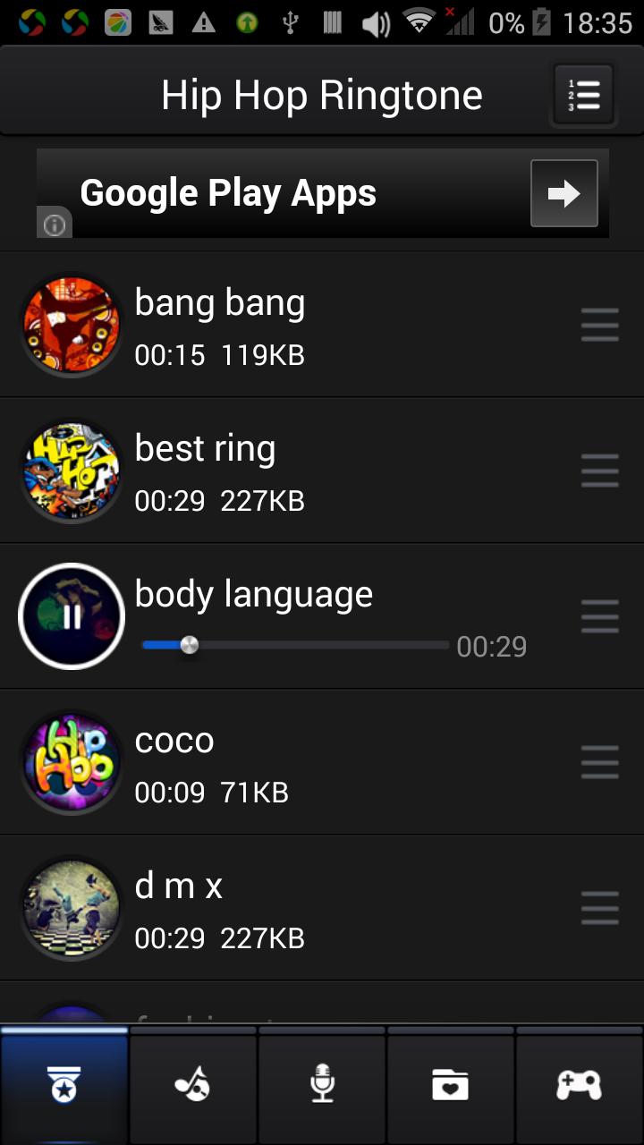 Hip-Hop Ringtone