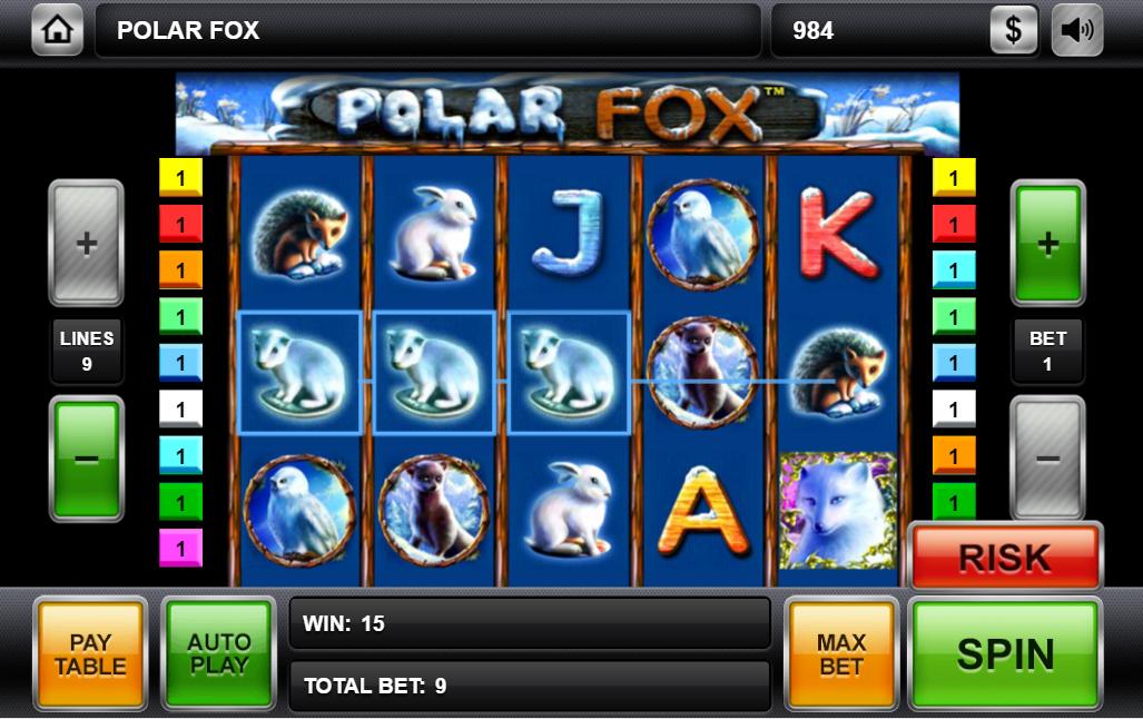 Polar Fox Slot Machine