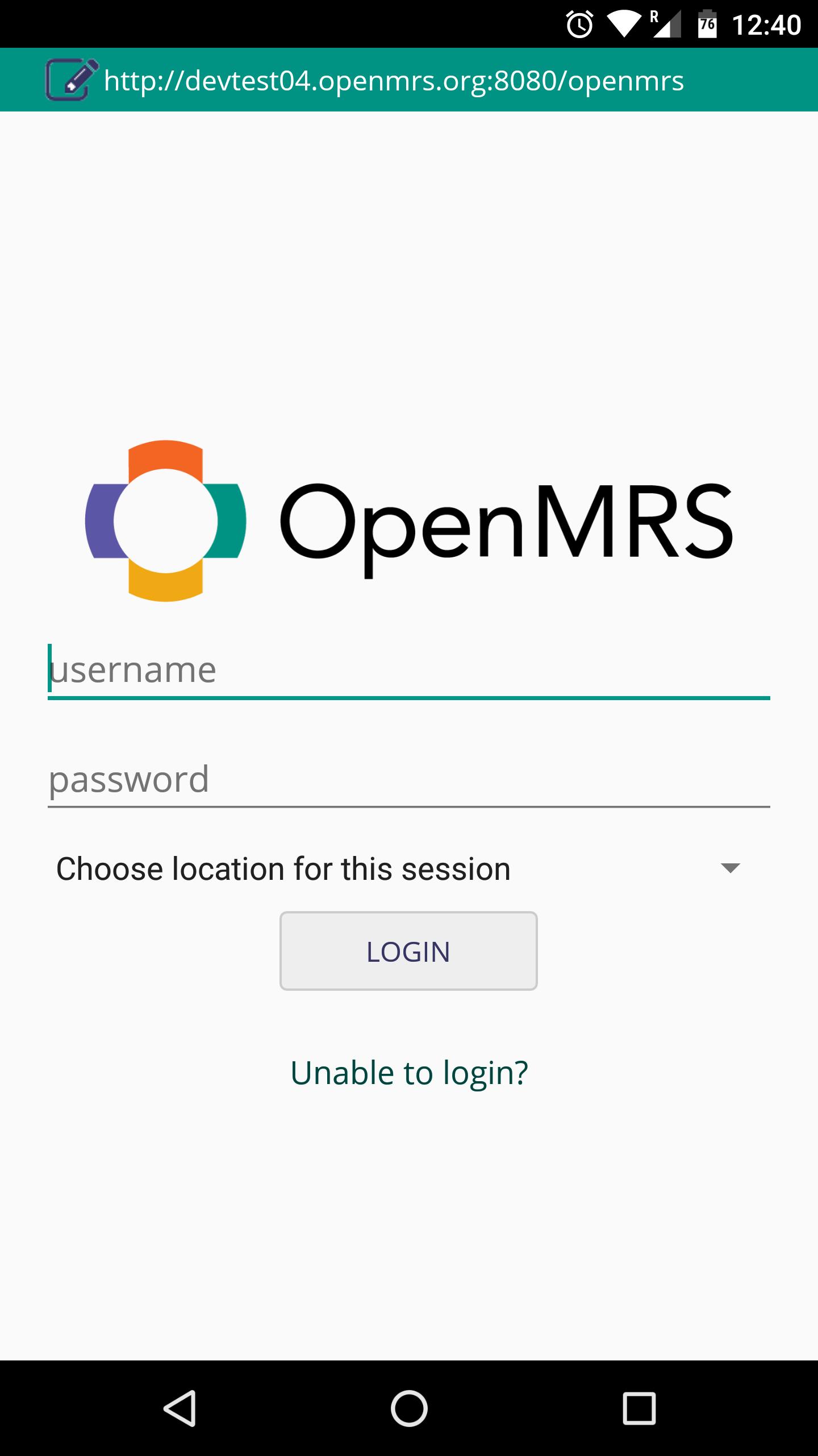 OpenMRS Android Client