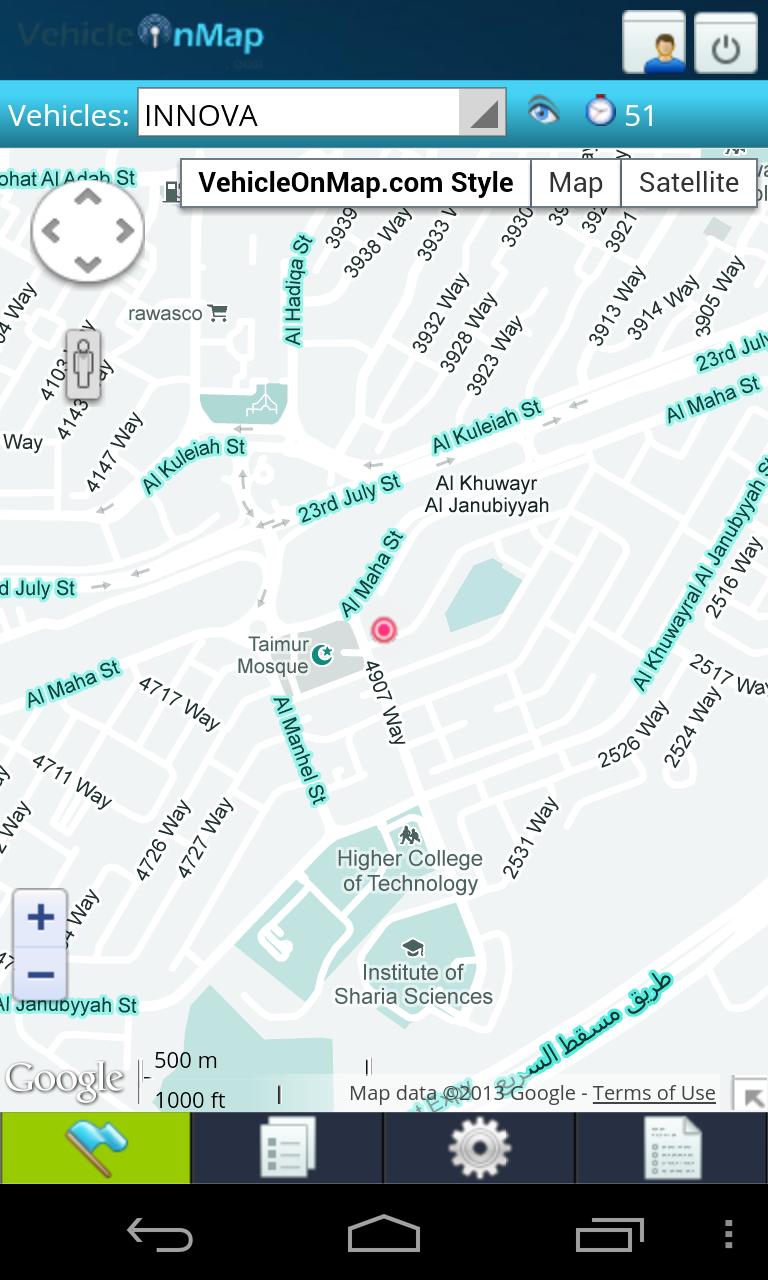 VehicleOnMap.com Tracker