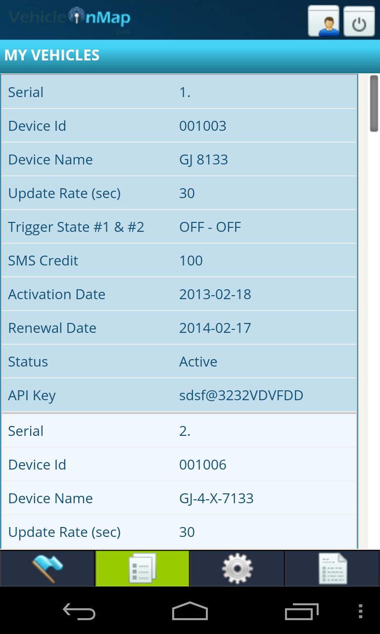 VehicleOnMap.com Tracker