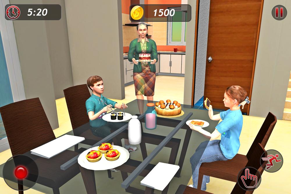Virtual Granny Happy Family Grandma Life Simulator