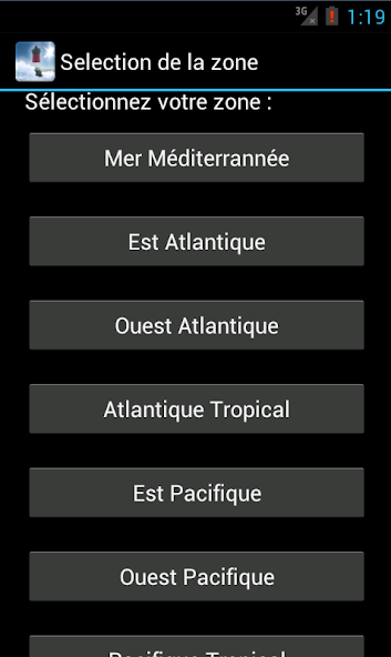 High Sea Marine Forecast