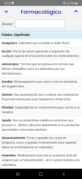 Pharmacological Dictionary