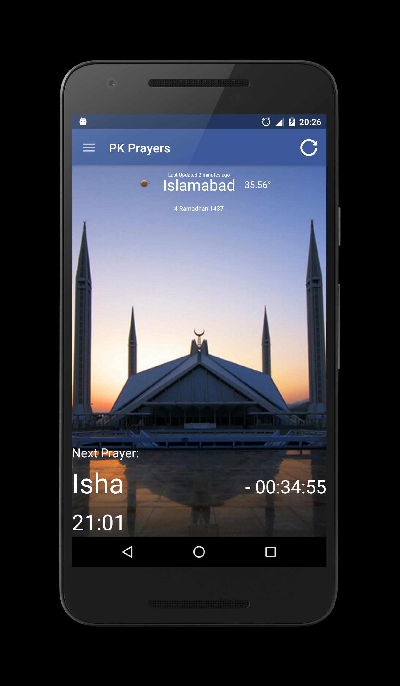 Pakistan (PK) Prayer Times