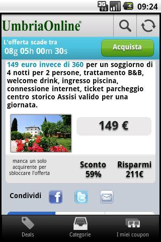 Umbria OnLine Deals