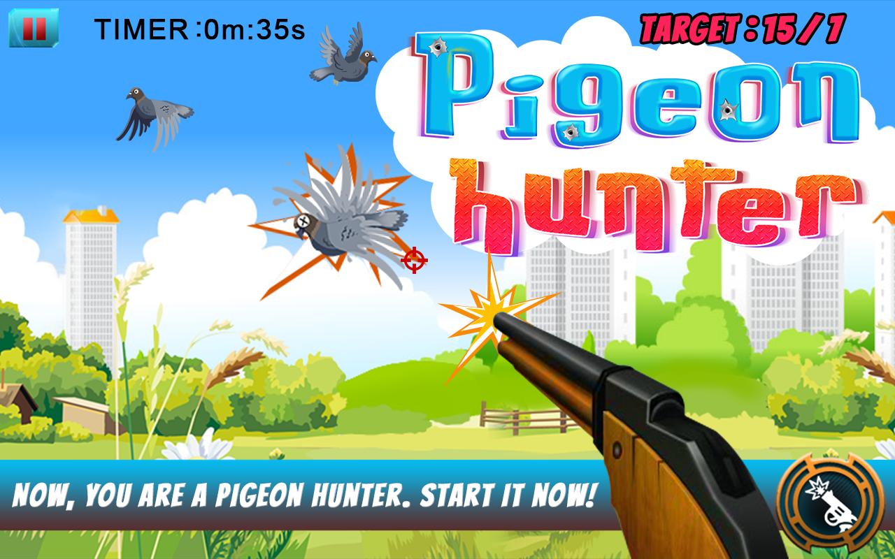 Pigeon Attack:Shooting game