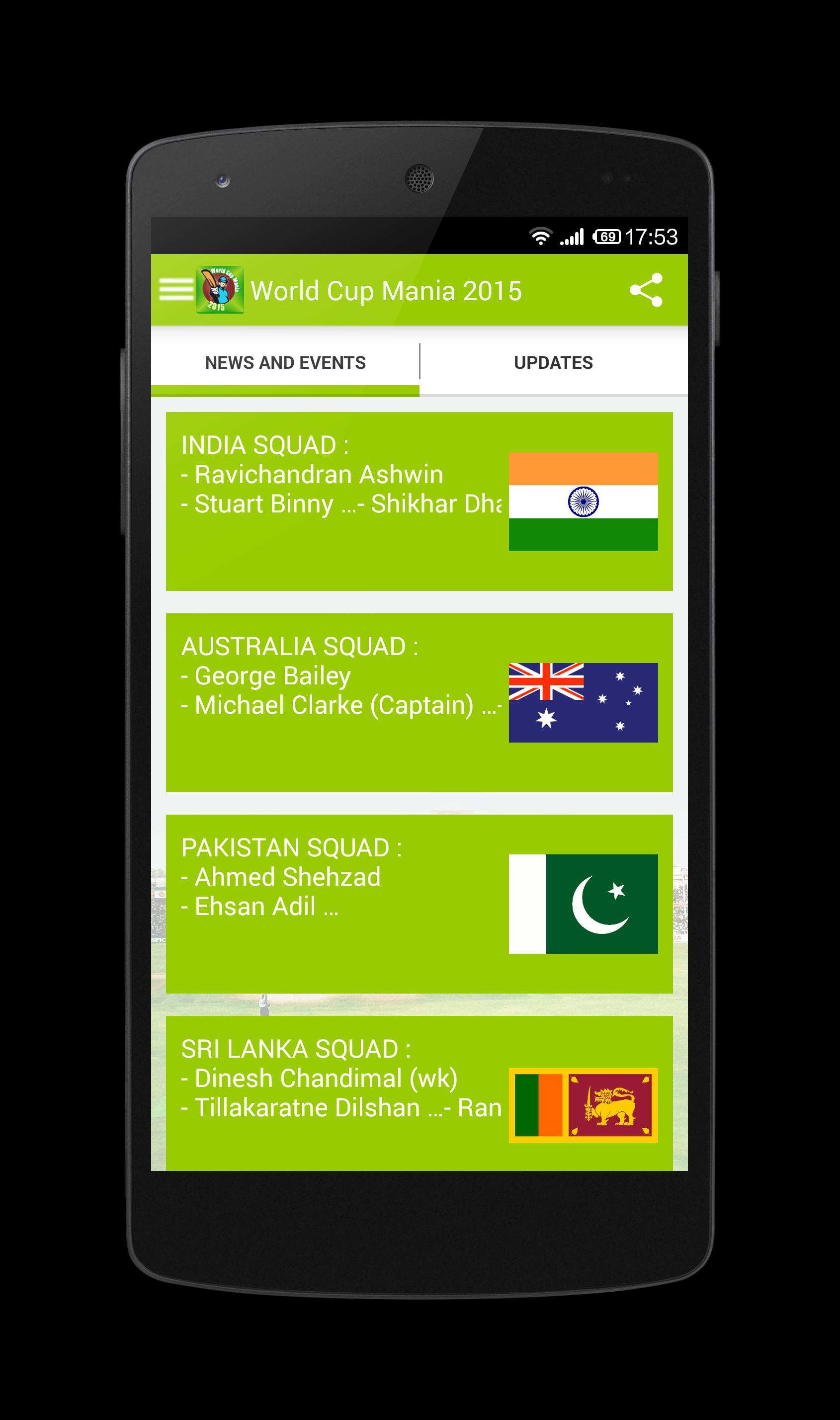 World Cup Mania 2015