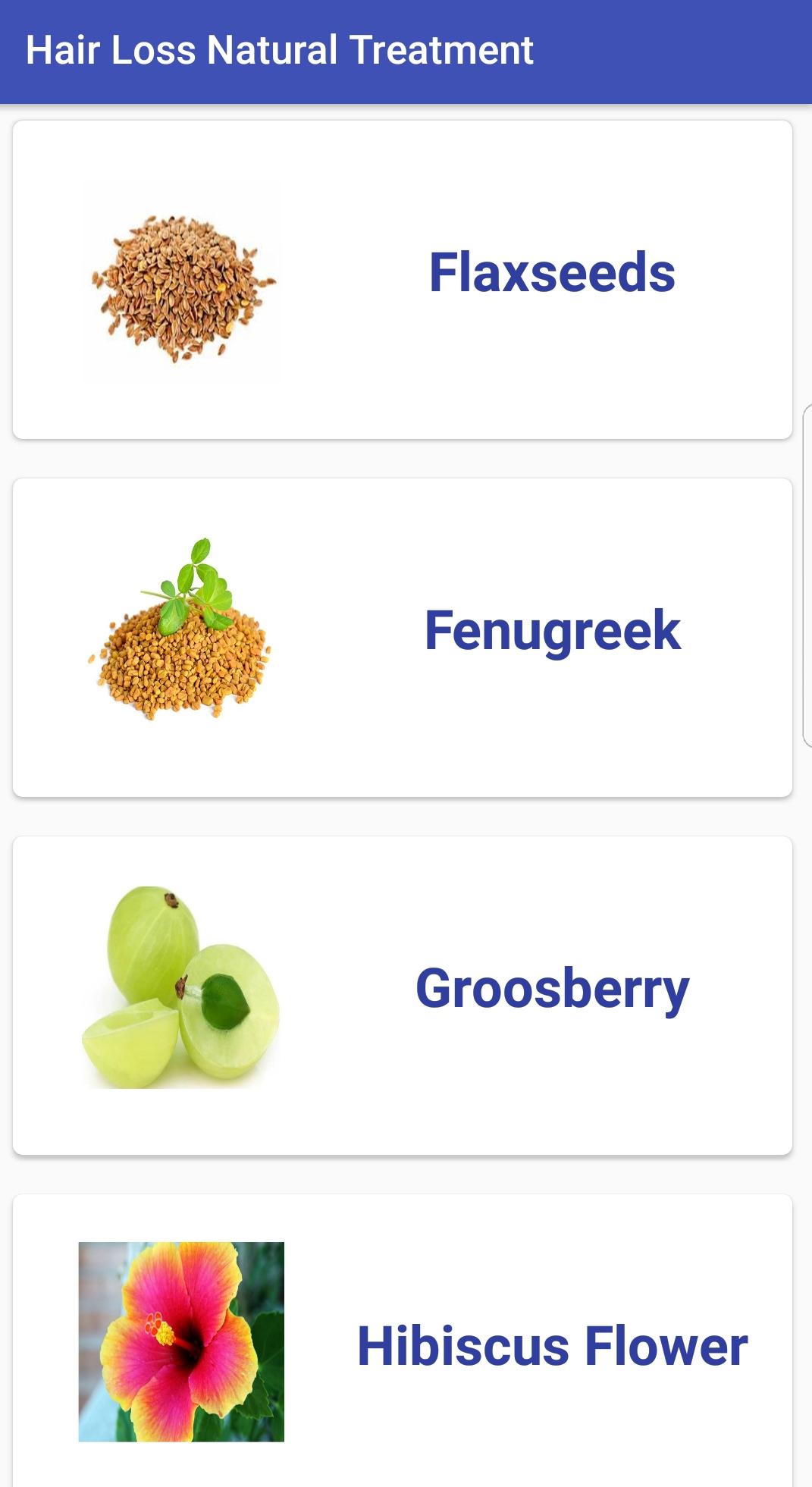 Hair Loss Natural Treatment