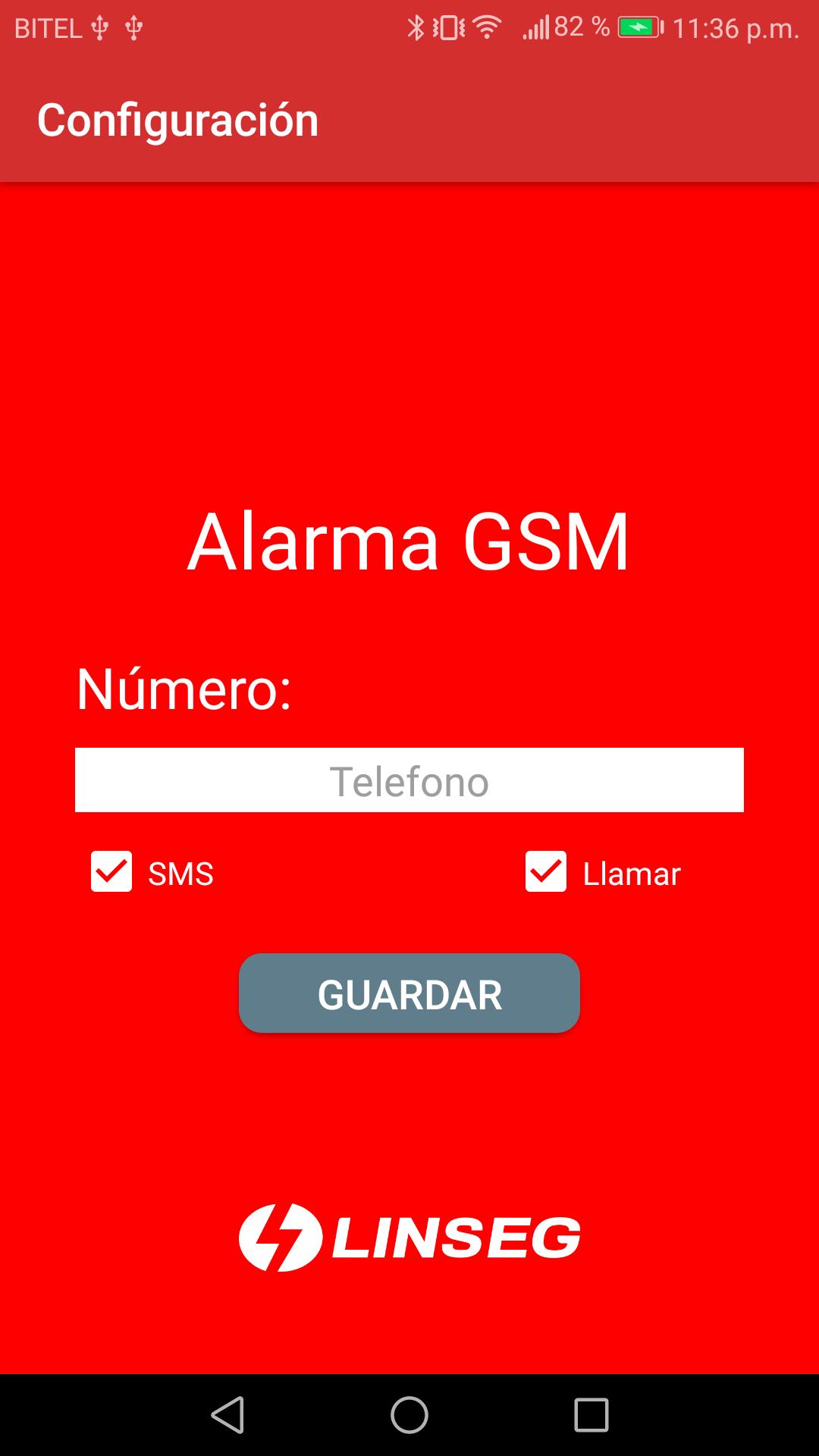Alarma GSM