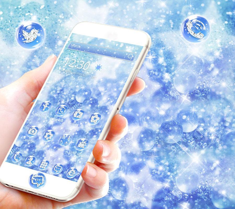 Crystal Blue Diamond Theme