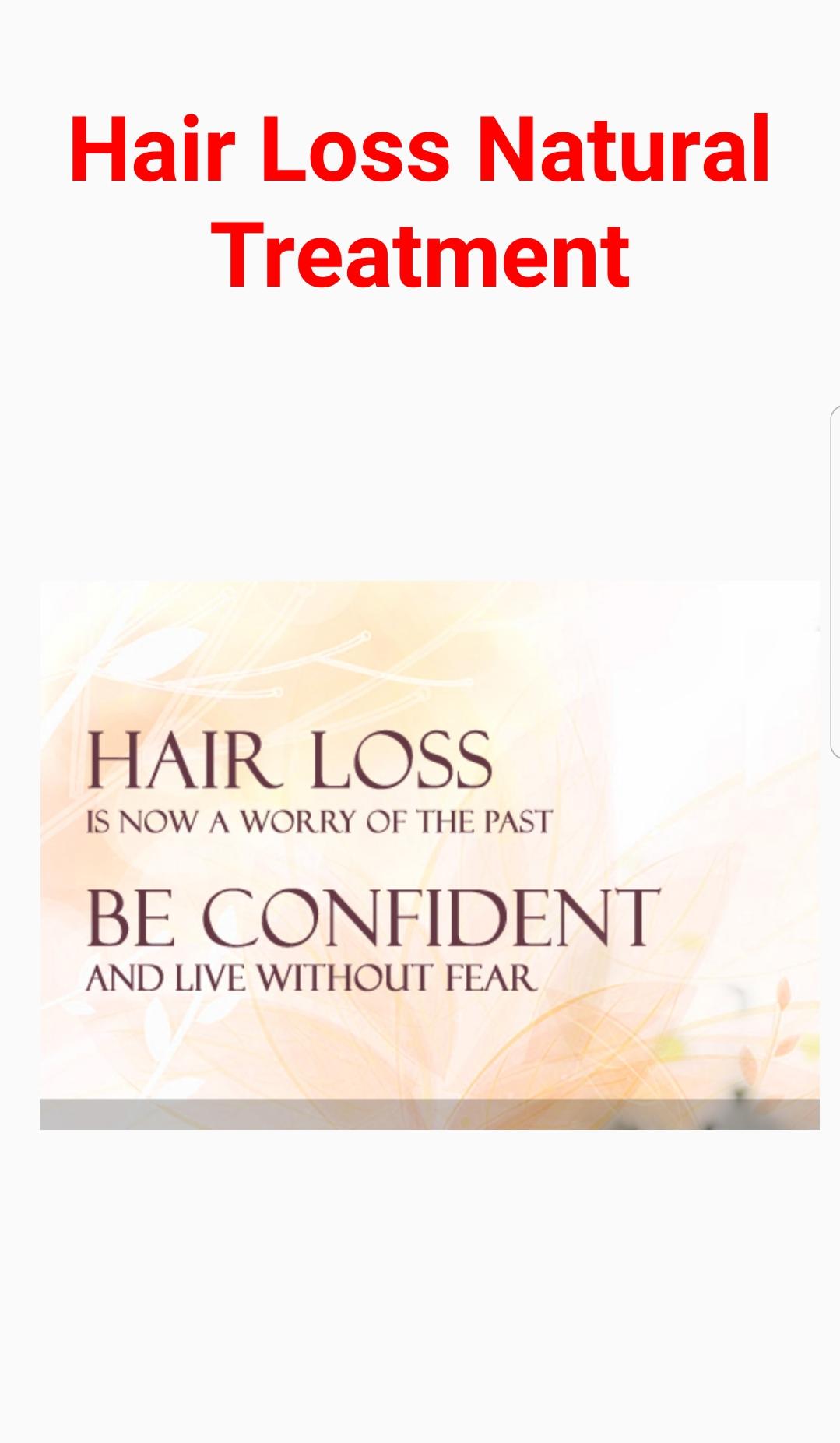 Hair Loss Natural Treatment