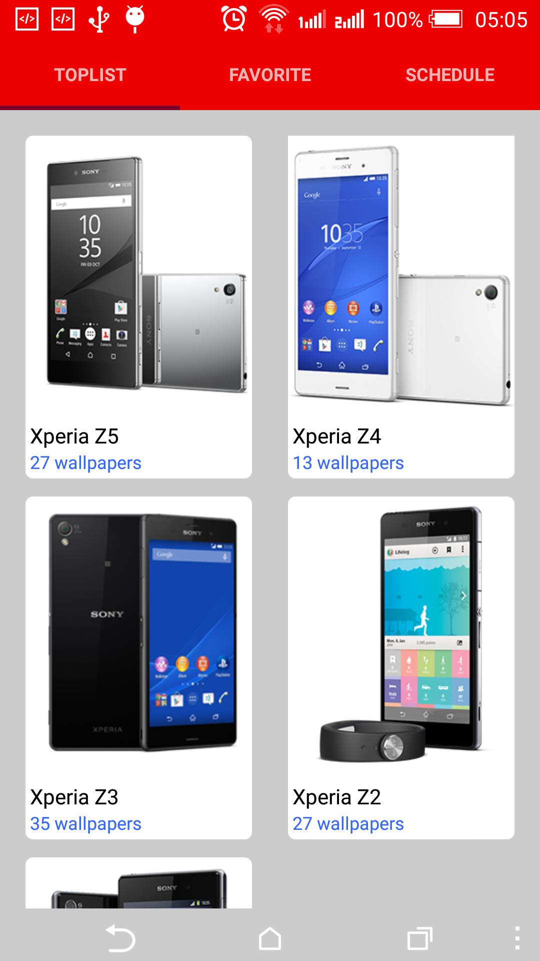 2K Wallpapers Xperia Z5