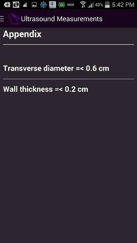 Ultrasound measurements
