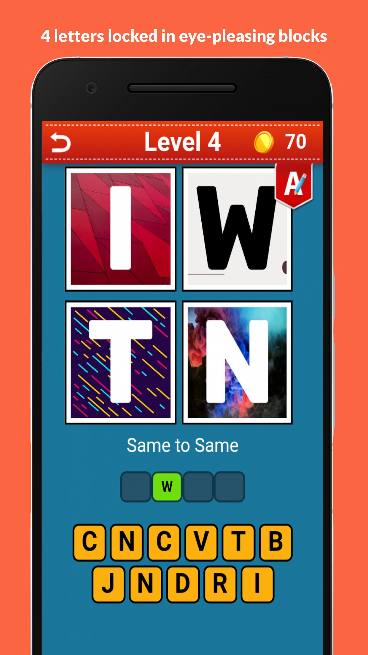 Letters Locked in the Block - 1