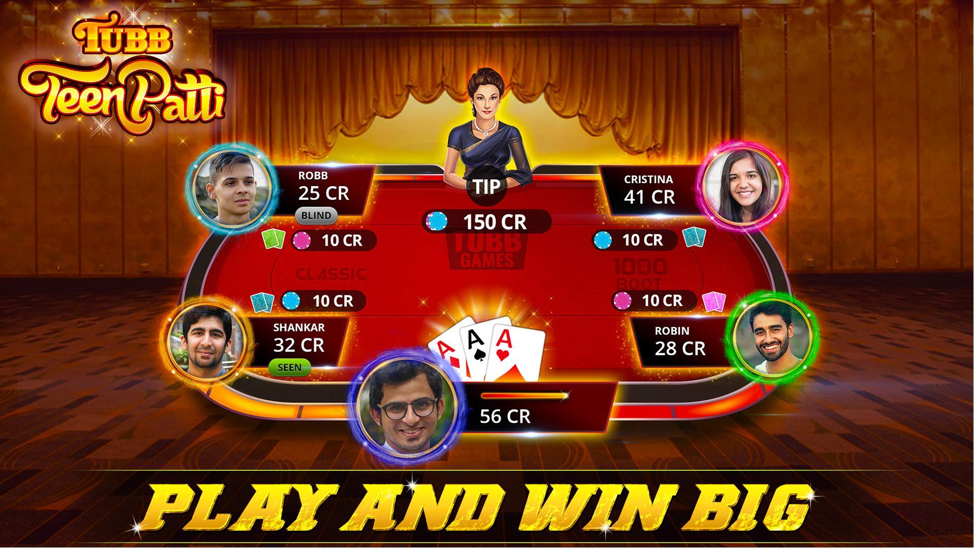 Tubb Teen Patti - Indian Poker