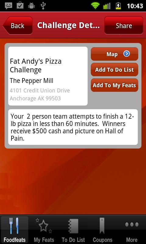 FoodFeats-Food Challenges