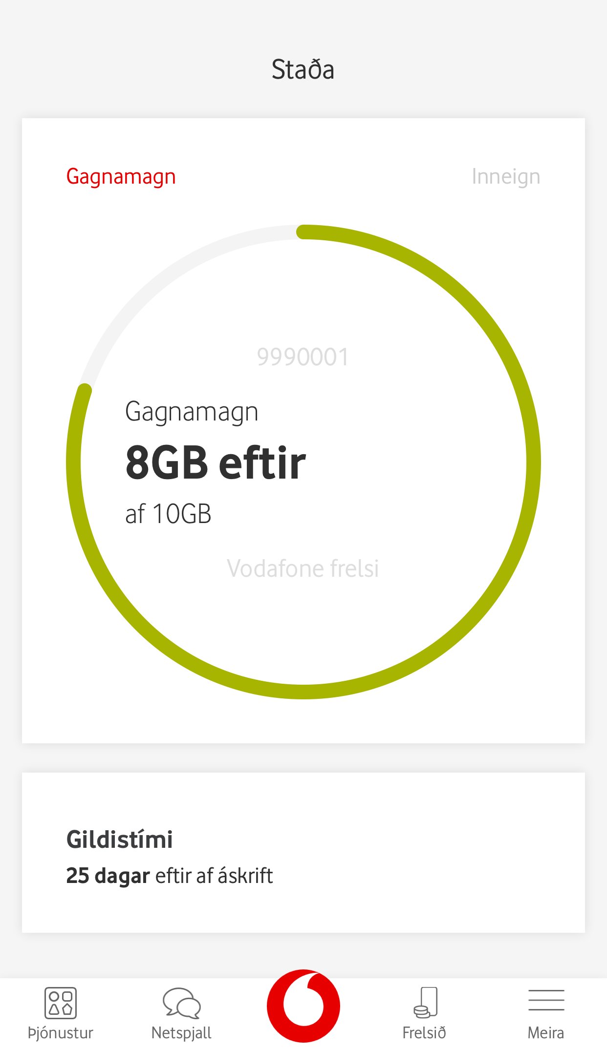 1414 Vodafone (Iceland)