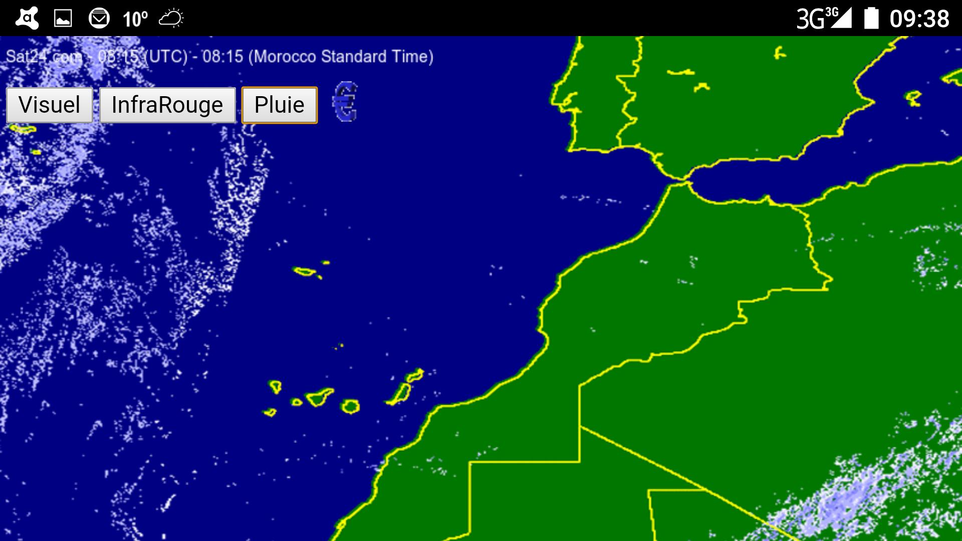 Meteo Sat Tdp - le Maroc en 4X4