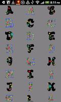 Alphabet stickers for Doodle T