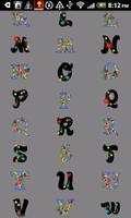 Alphabet stickers for Doodle T