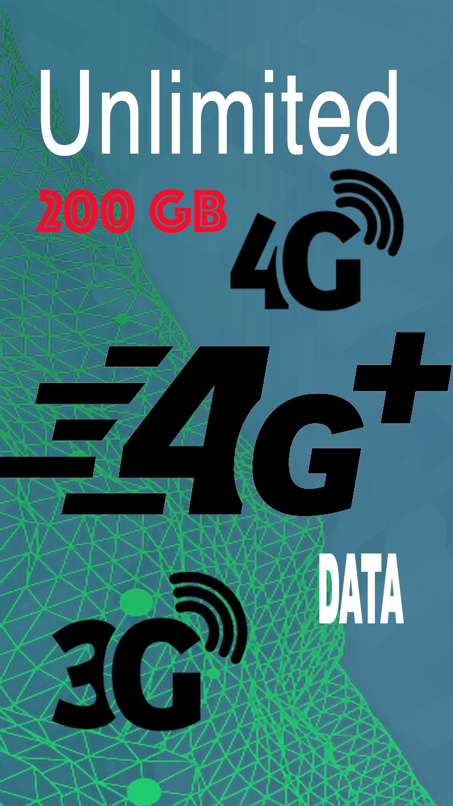 free internet 200 GB DATA Prank