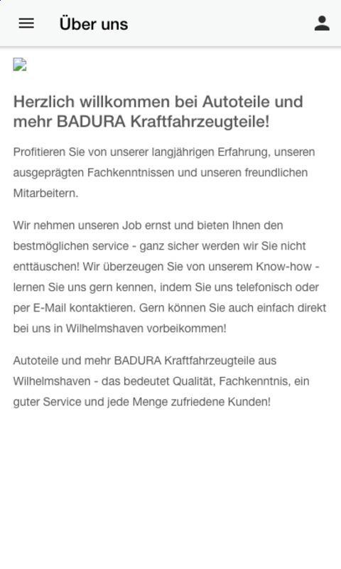 BADURA Kraftfahrzeugteile