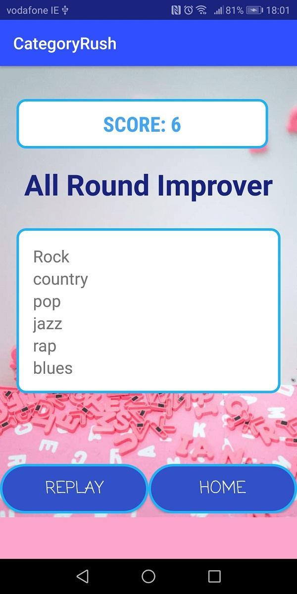 Category Rush - The Fun Catego