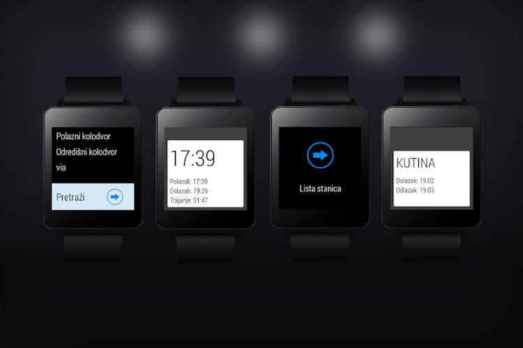 HZ vozni red wearable