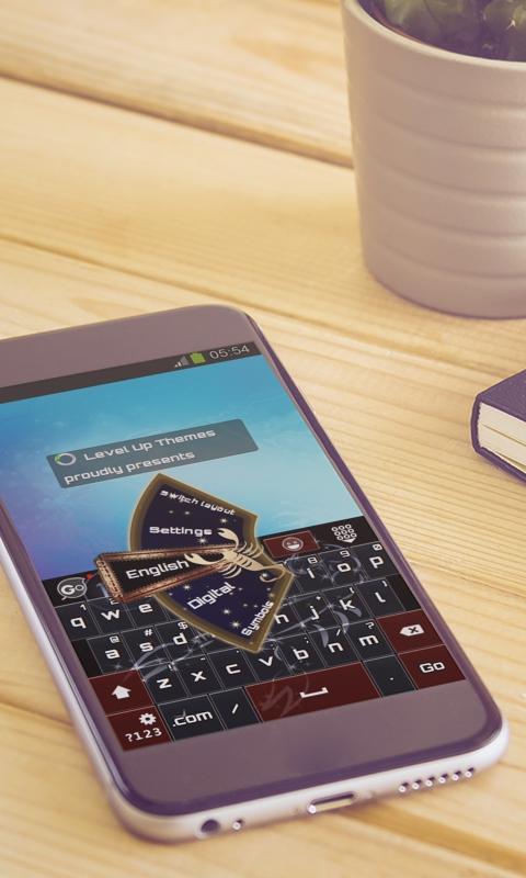 Scorpio Keyboard Art