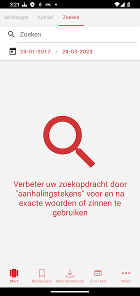 De Morgen Print Editie