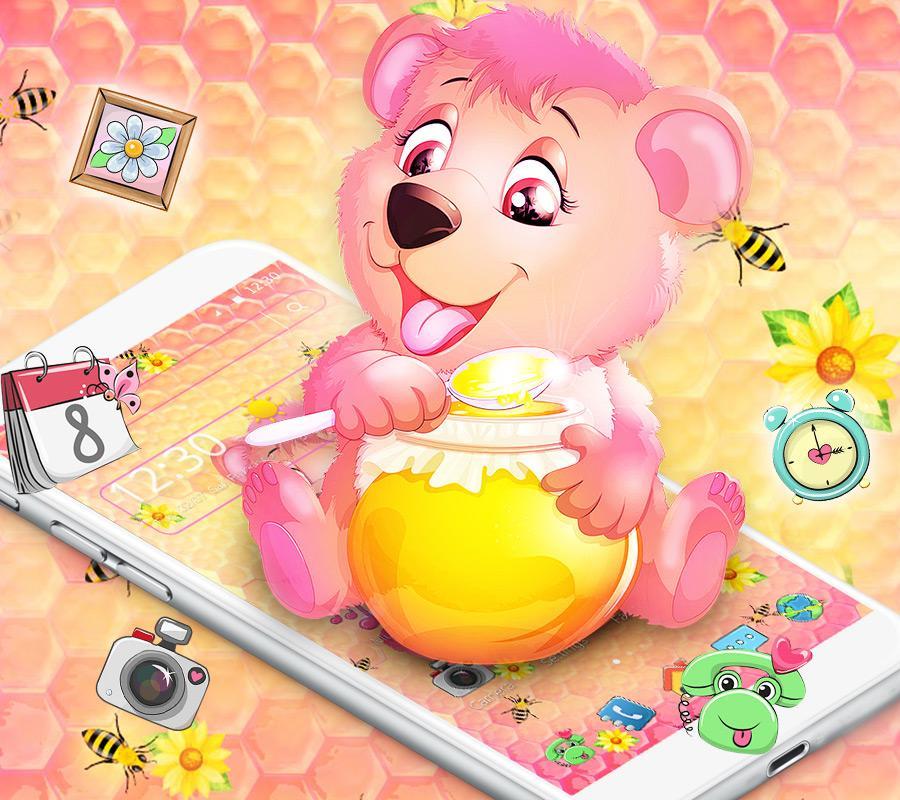 Cute Honey Bear Theme