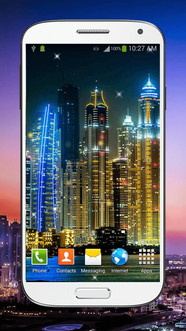 Nights in Dubai Live Wallpaper