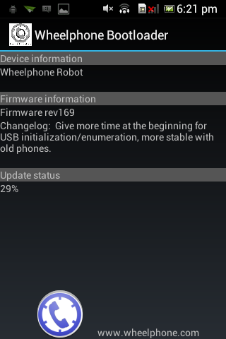 Wheelphone bootloader