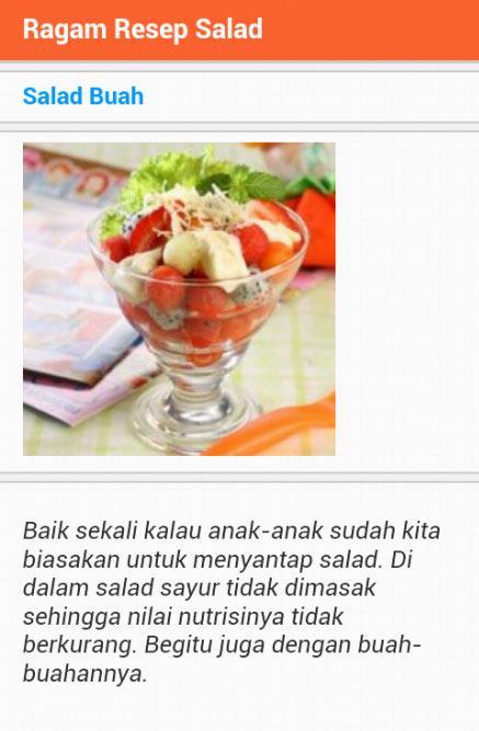 Ragam Resep Salad