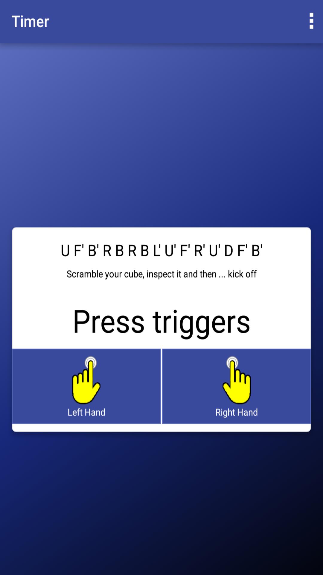 Rubik's Cube OLL/PLL Trainer