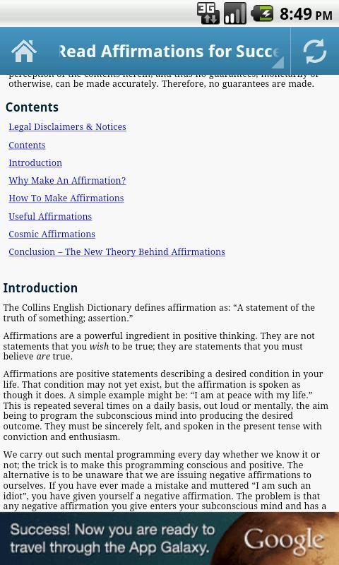 Affirmations for Success