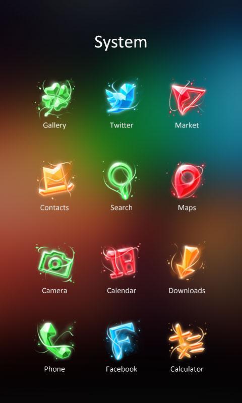 Sparkle Theme - ZERO Launcher