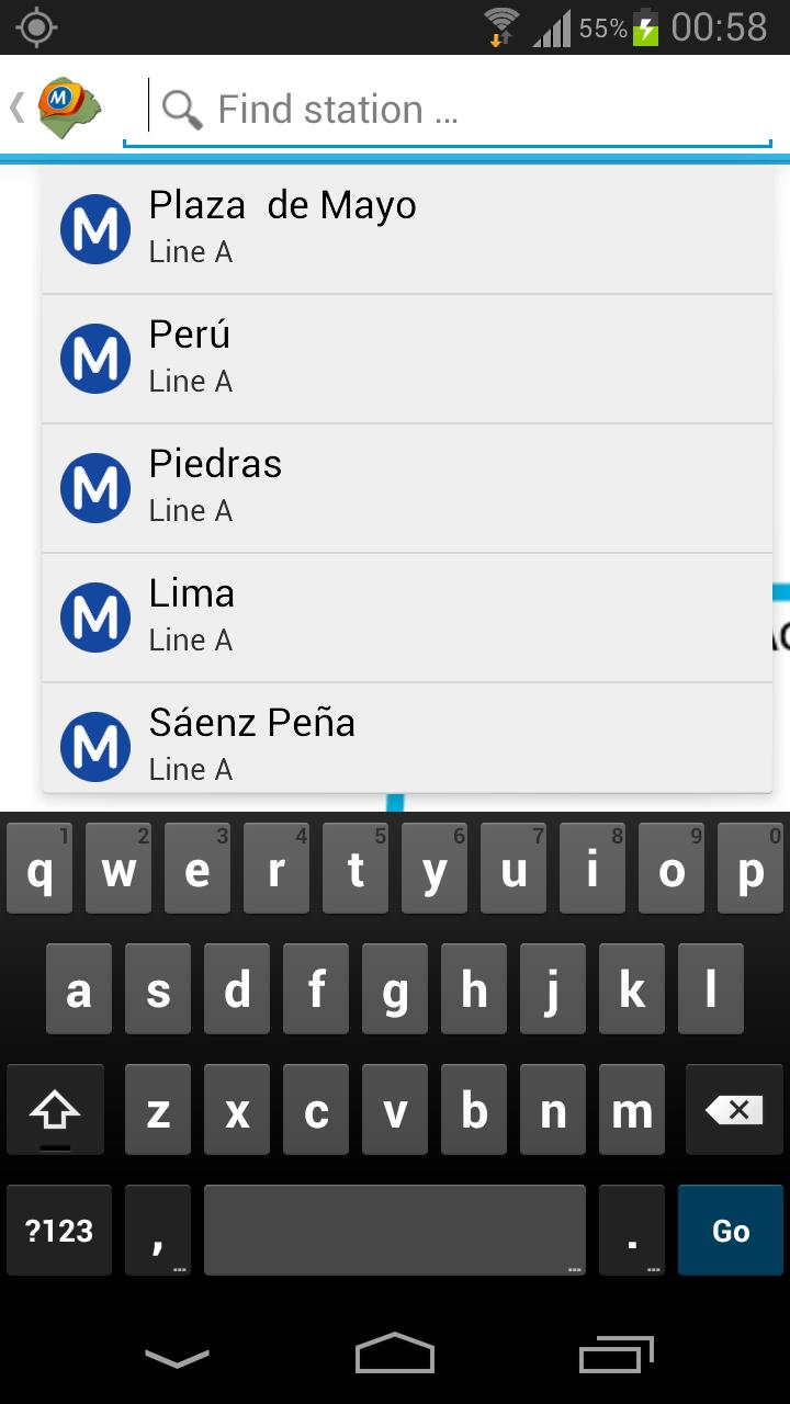 Buenos Aires Metro Map