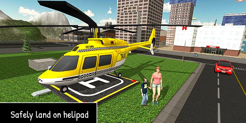 Helicopter Tourist Taxi Simula