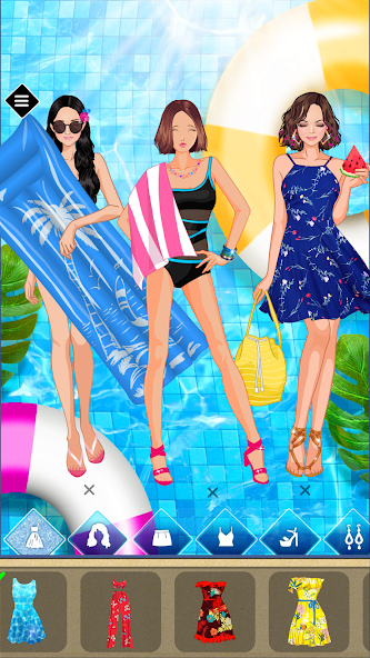 Summer Dress Up Game Sevelina