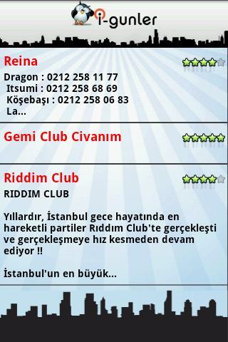 iGunler Sehir Rehberi