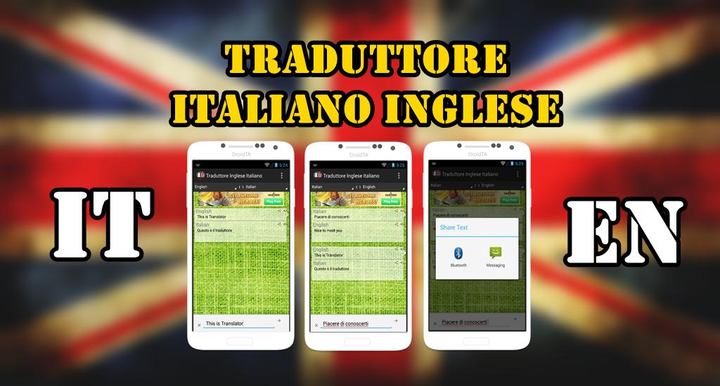 Traduttore Italiano Inglese