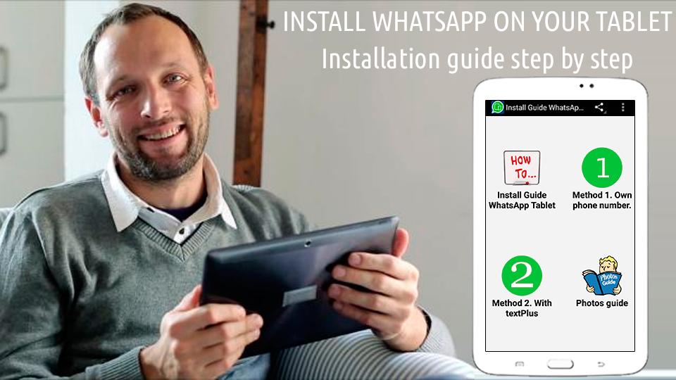 Guide WhatsApp for tablet